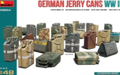 MiniArt 1/48 German Jerry Cans WWII Model Kit