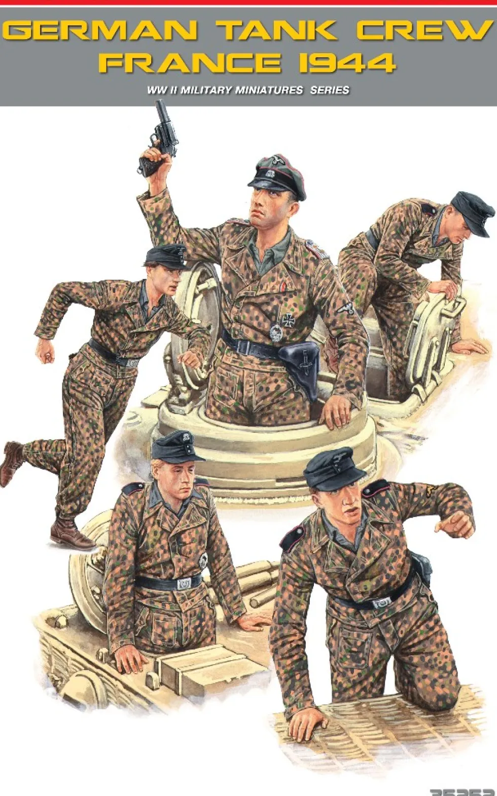 MiniArt 1/35 German Tank Crew France 1944 Special Edition