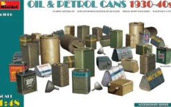 MiniArt 1/48 Oil & Petrol Cans 1930-40's Model Kit