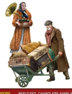 MiniArt 1/35 WWII Refugees - Chandlers Family