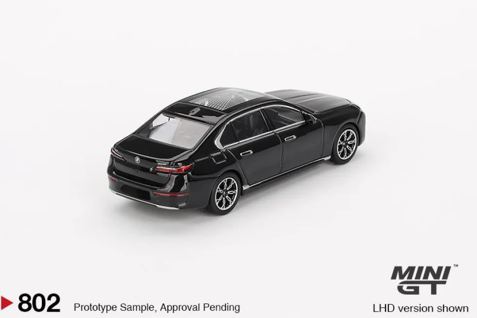 Mini GT 1/64 BMW i7 xDrive60 Black Sapphire