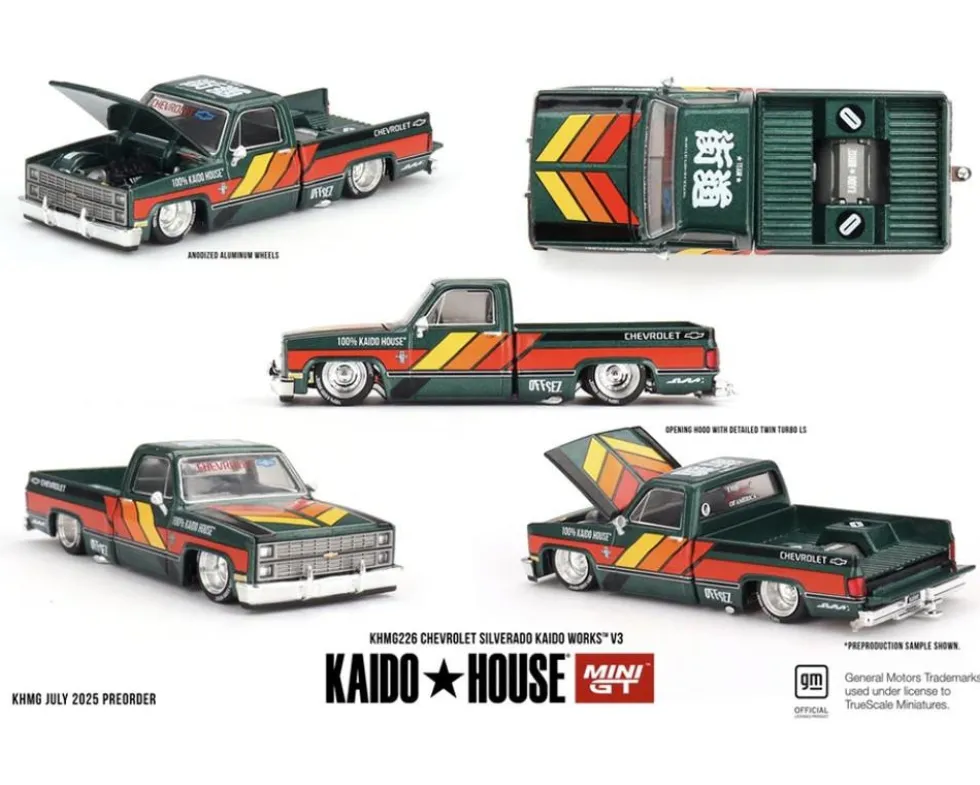 Mini GT 1/64 Chevrolet Silverado Kaido Works V3