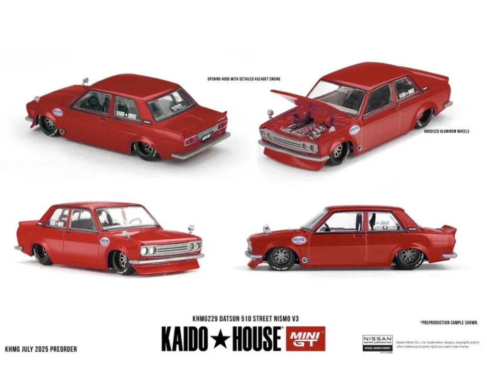 Mini GT 1/64 Datsun 510 Street Nismo V3