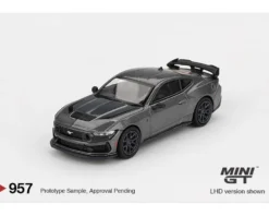 Mini GT 1/64 Ford Mustang Dark Horse 2024 Carbonized Grey (RHD)