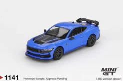 Mini GT 1/64 Ford Mustang Dark Horse 2024 Grabber Blue (RHD)