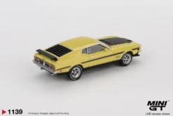 Mini GT 1/64 Ford Mustang Mach1 Grabber Yellow