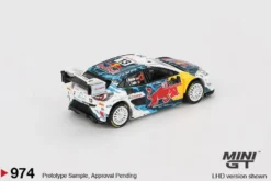 Mini GT 1/64 Ford Puma Rally1 #13 M-Sport Ford WRT 2024 Rally Monte Carlo