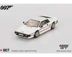 Mini GT 1/64 James Bond (For Your Eyes Only Movie) Lotus Esprit Turbo White