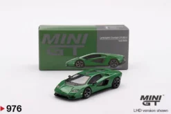 Mini GT 1/64 Lamborghini Countach LPI 800-4 Verde Medio