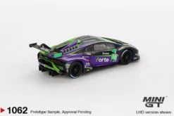 Mini GT 1/64 Lamborghini Huracán GT3 EVO2 #78 Forte Racing 2024 IMSA Daytona 24 Hrs