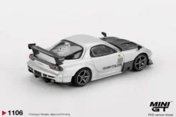 Mini GT 1/64 Mazda RX-7 Re-Amemiya Silver Metallic