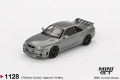 Mini GT 1/64 NISSAN Skyline GT-R Dark Metal Gray (NISMO BCNR33 CRS Version)
