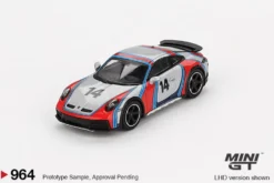 Mini GT 1/64 Porsche 911 Dakar Ice Grey Metallic "Rally 1978"
