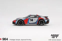 Mini GT 1/64 Porsche 911 Dakar Ice Grey Metallic "Rally 1978"