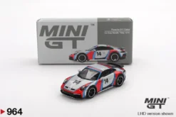 Mini GT 1/64 Porsche 911 Dakar Ice Grey Metallic