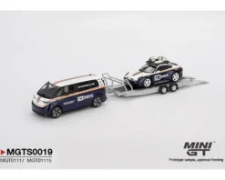 Mini GT 1/64 Porsche 911 Dakar No.718/Volkswagen ID. Buzz Porsche Centrum