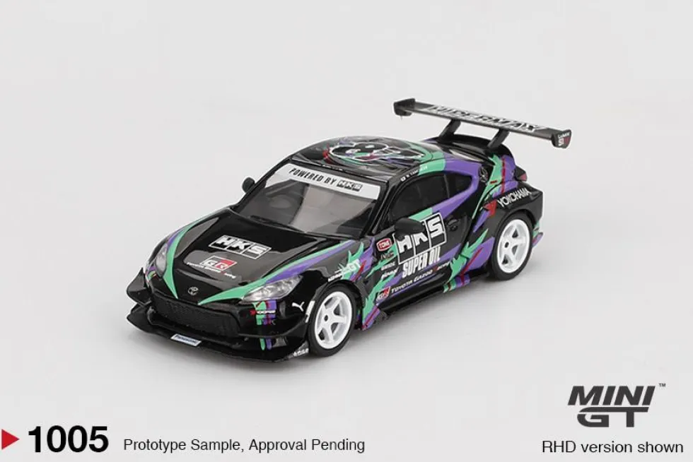 Mini GT 1/64 Toyota GR86 HKS TYPE R 2022 Tokyo Auto Salon