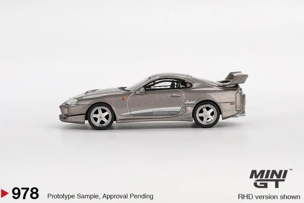 Mini GT 1/64 Toyota Supra VeilSide Combat V-II Combat Grey