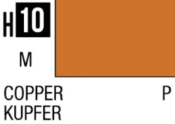 Mr Hobby Aqueous Hobby Colour 10ml 010 Copper Metallic Acrylic Paint