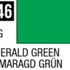 Mr Hobby Aqueous Hobby Colour 10ml 046 Emerald Green Gloss Acrylic Paint