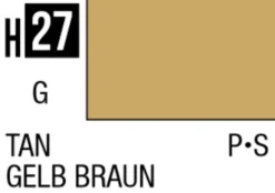 Mr Hobby Aqueous Hobby Colour 10ml 027 Tan Gloss Acrylic Paint