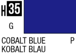 Mr Hobby Aqueous Hobby Colour 10ml 035 Cobalt Blue Gloss Acrylic Paint