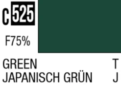 Mr Hobby Mr Colour 10ml 525 Green Semi Gloss Acrylic Paint
