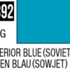 Mr Hobby Mr Colour 10ml 392 Soviet Interior Blue Semi Gloss Acrylic Paint