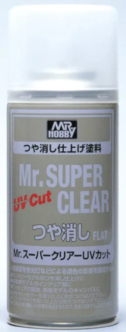Mr Hobby Mr Super Clear Flat (Matt) Varnish Spray 170ml