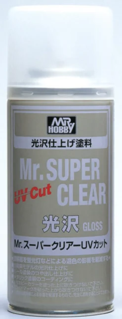 Mr Hobby Mr Super Clear Gloss Varnish Spray 170ml