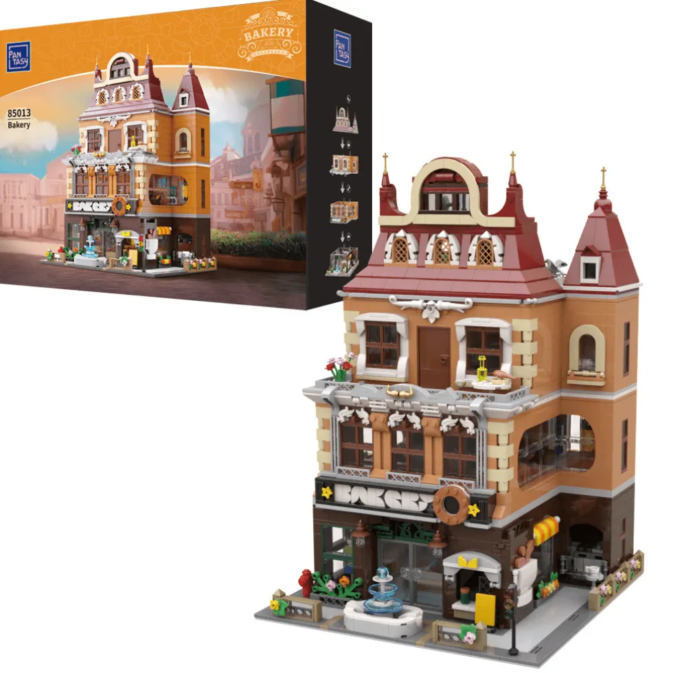 Pantasy Buildings: Bakery (4-Storey Building)