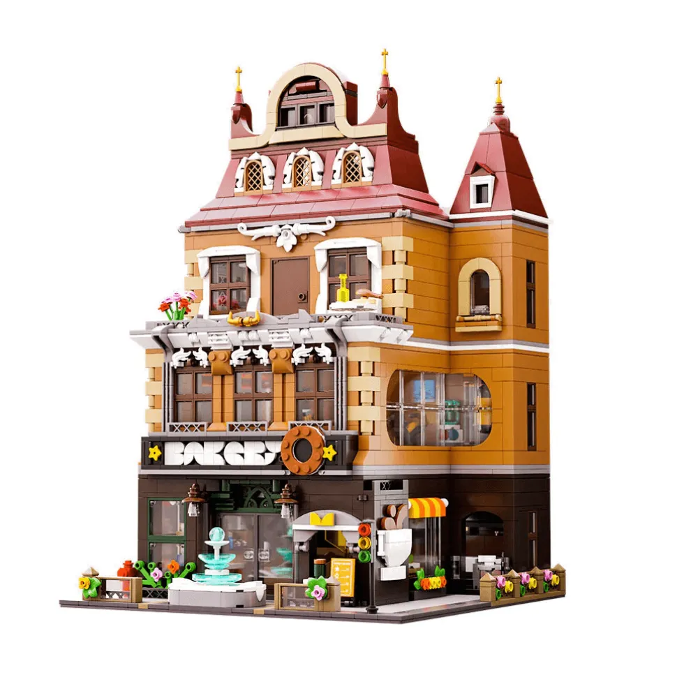 Pantasy Buildings: Bakery (4-Storey Building)