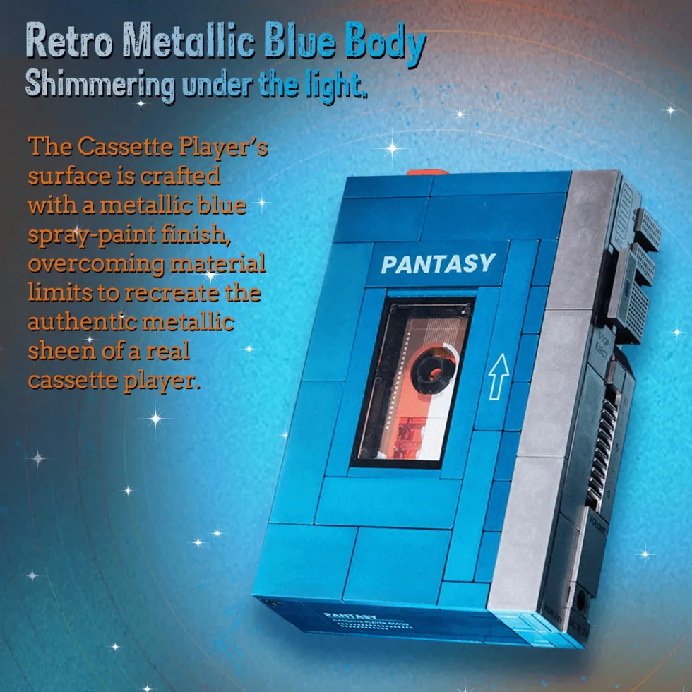 Pantasy Retro: Cassette Tape Player
