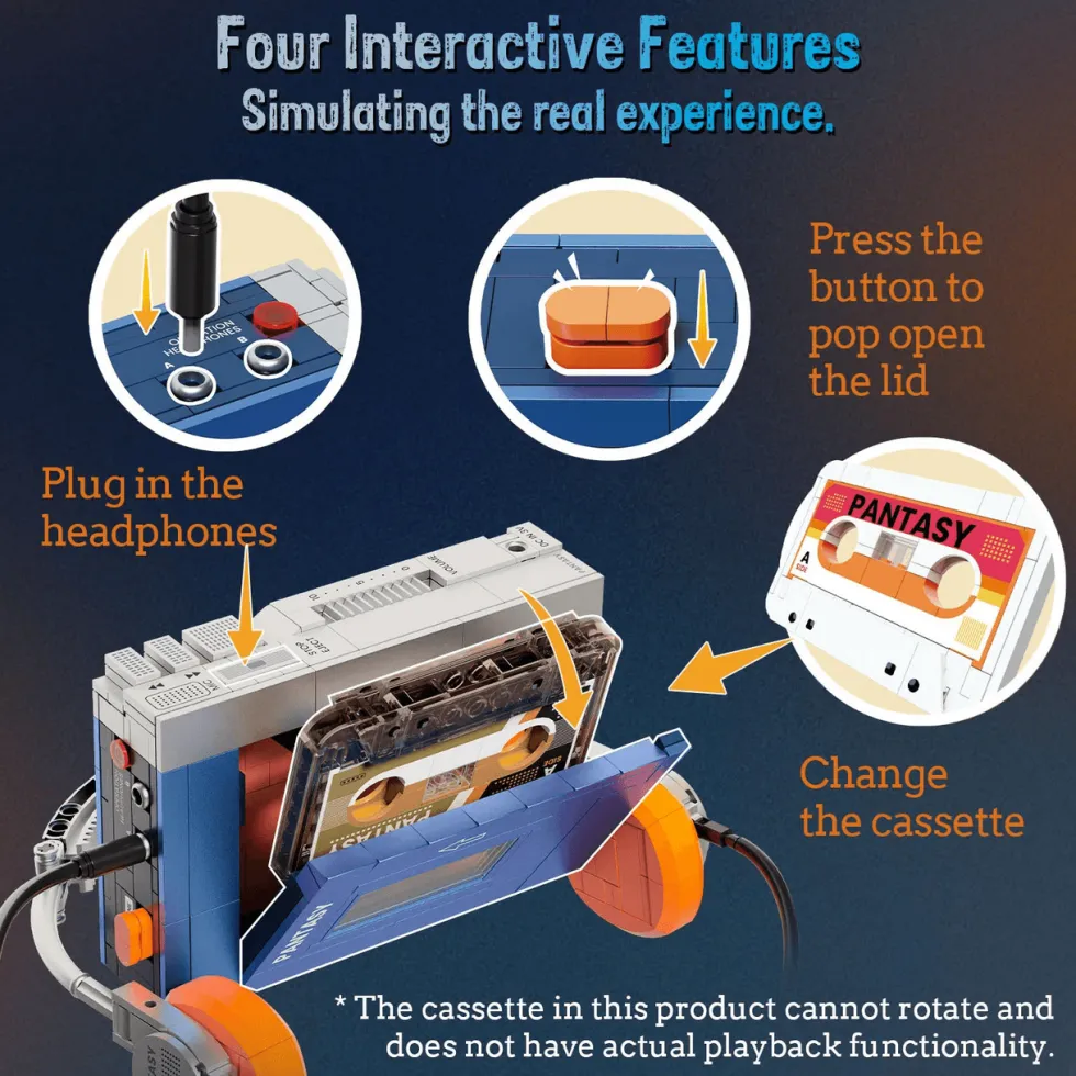 Pantasy Retro: Cassette Tape Player