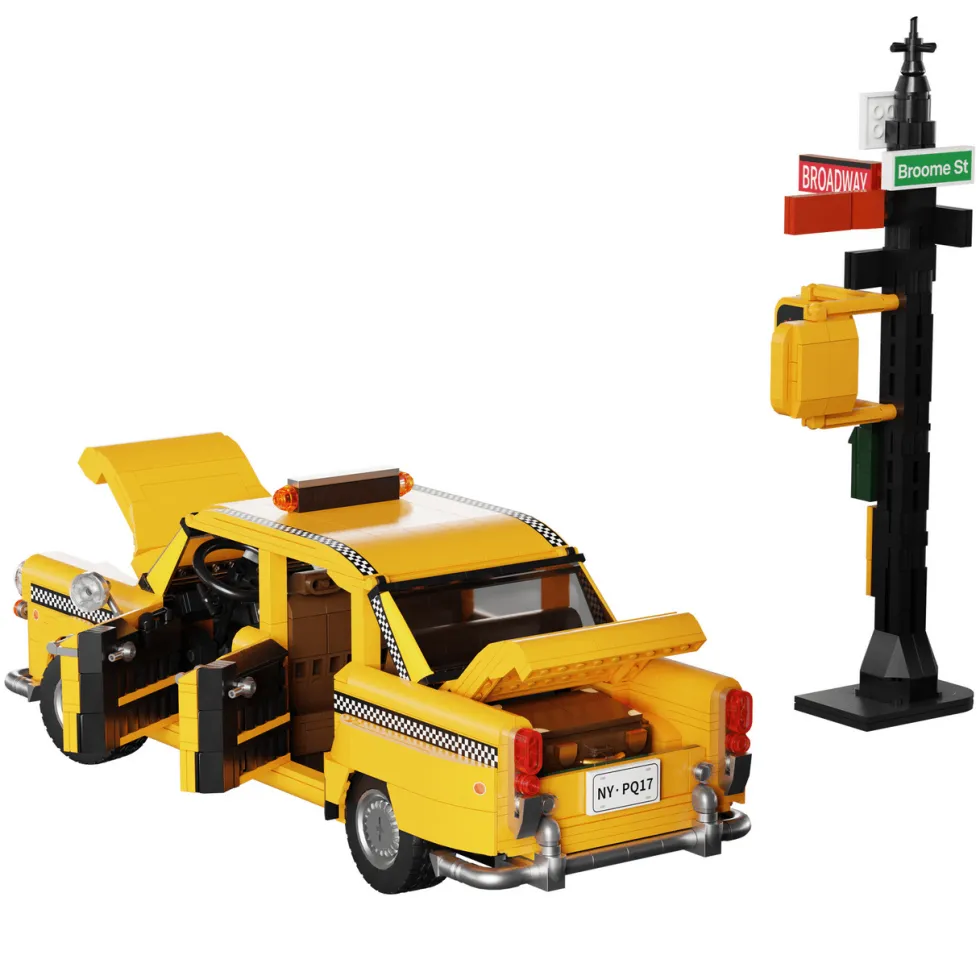 Pantasy Retro: New York Yellow Taxi Cab