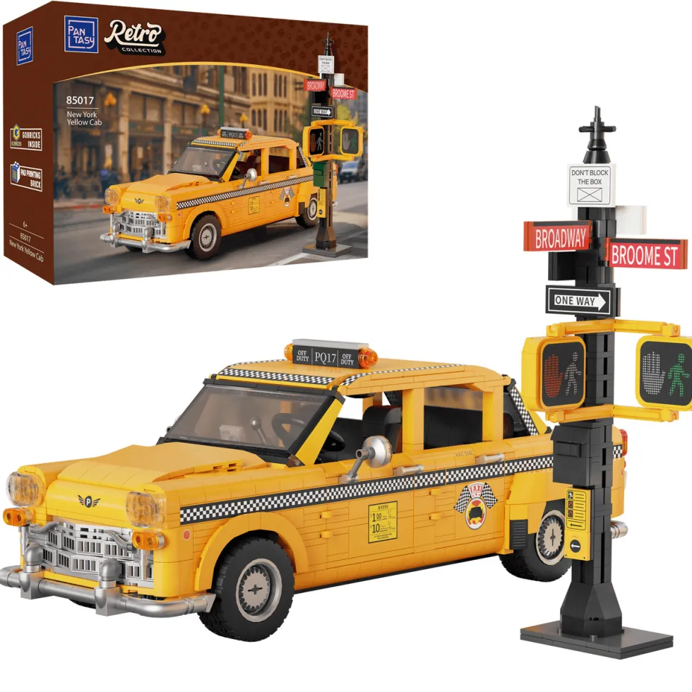 Pantasy Retro: New York Yellow Taxi Cab