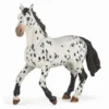 Papo Toys Black Appaloosa Horse