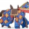 Papo Toys Blue Fleur de Lys Horse