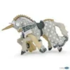 Papo Toys Silver Unicorn Knight's Horse