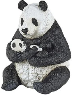 Papo Toys Sitting Panda And Baby