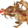 Papo Toys Two-Headed Dragon, Gold
