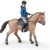 Papo Toys Walking Horse With Male Rider