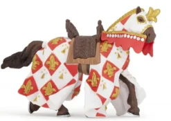 Papo Toys White Fleur de Lys Horse