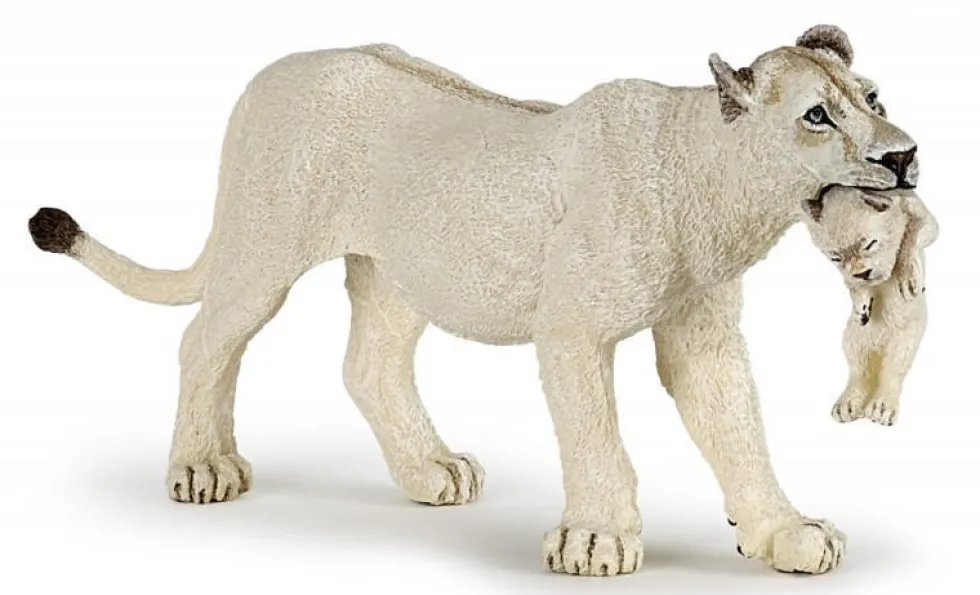 Papo Toys White Lioness & Cub