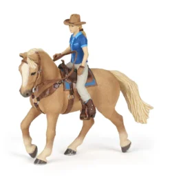 Papo Toys Wild West Horse and Cowgirl