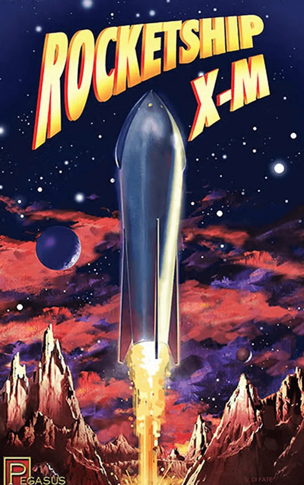 Pegasus Hobbies 1/144 Rocketship XM Model Kit