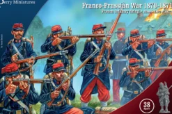 Perry Miniatures 28mm Franco-Prussian War French Infantry Firing Line 1870-1871