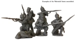 Perry Miniatures 28mm Franco-Prussian War Prussian Infantry Skirmishing 1870-1871