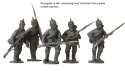 Perry Miniatures 28mm Franco-Prussian War Prussian Infantry Advancing 1870-1871
