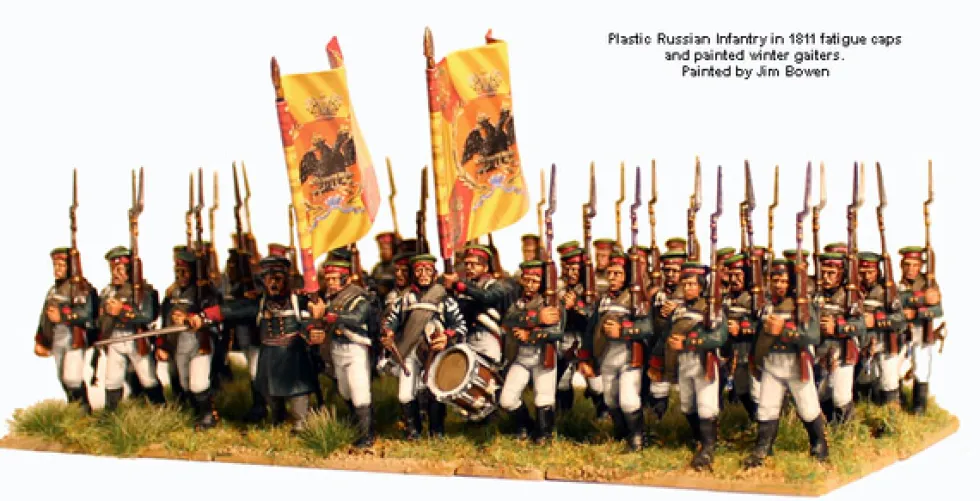 Perry Miniatures 28mm Napoleonic Russian Infantry 1809-1814